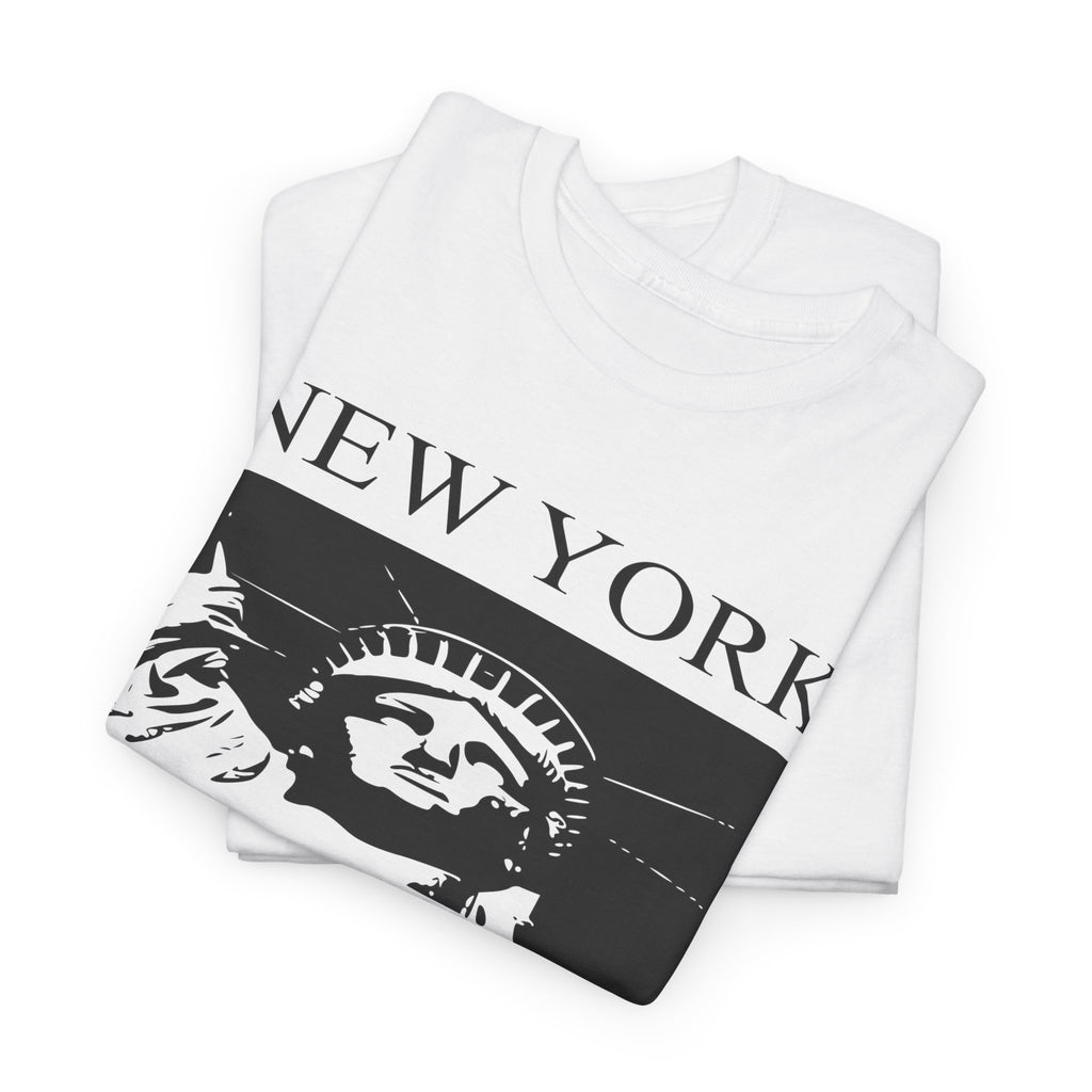 Statue of Liberty & NYC Skyline - T Shirt