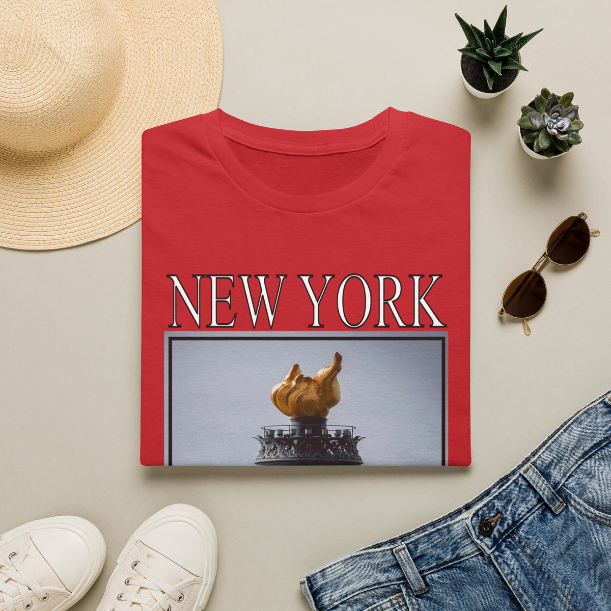 New York-Statue-of-Liberty-T-Shirt