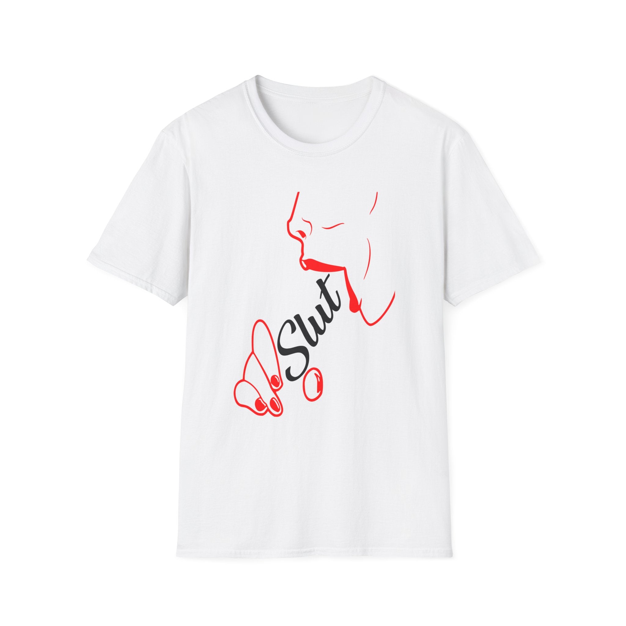 Slut Sucking - Adult - XXX - X Rated - T Shirt (Crew)