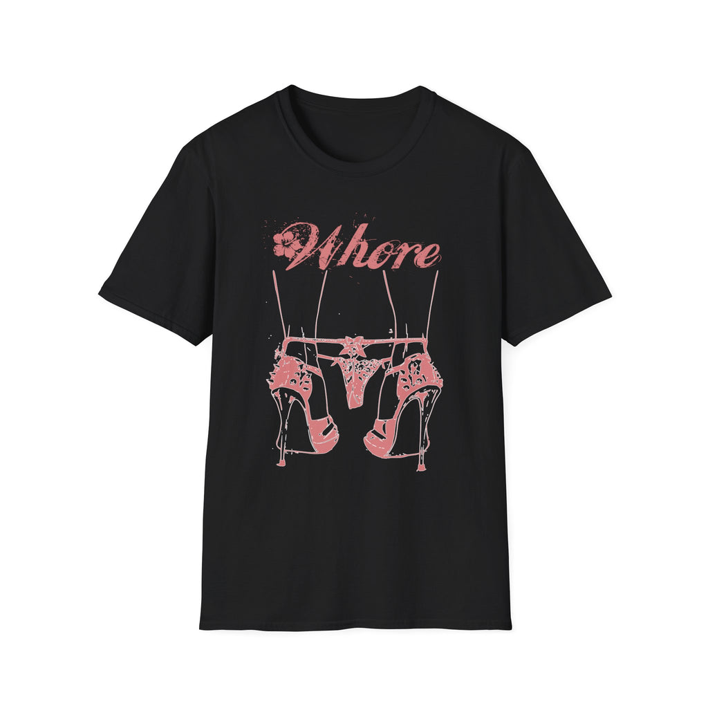 Whore - Adult - XXX - X Rated - T Shirt (Crew)