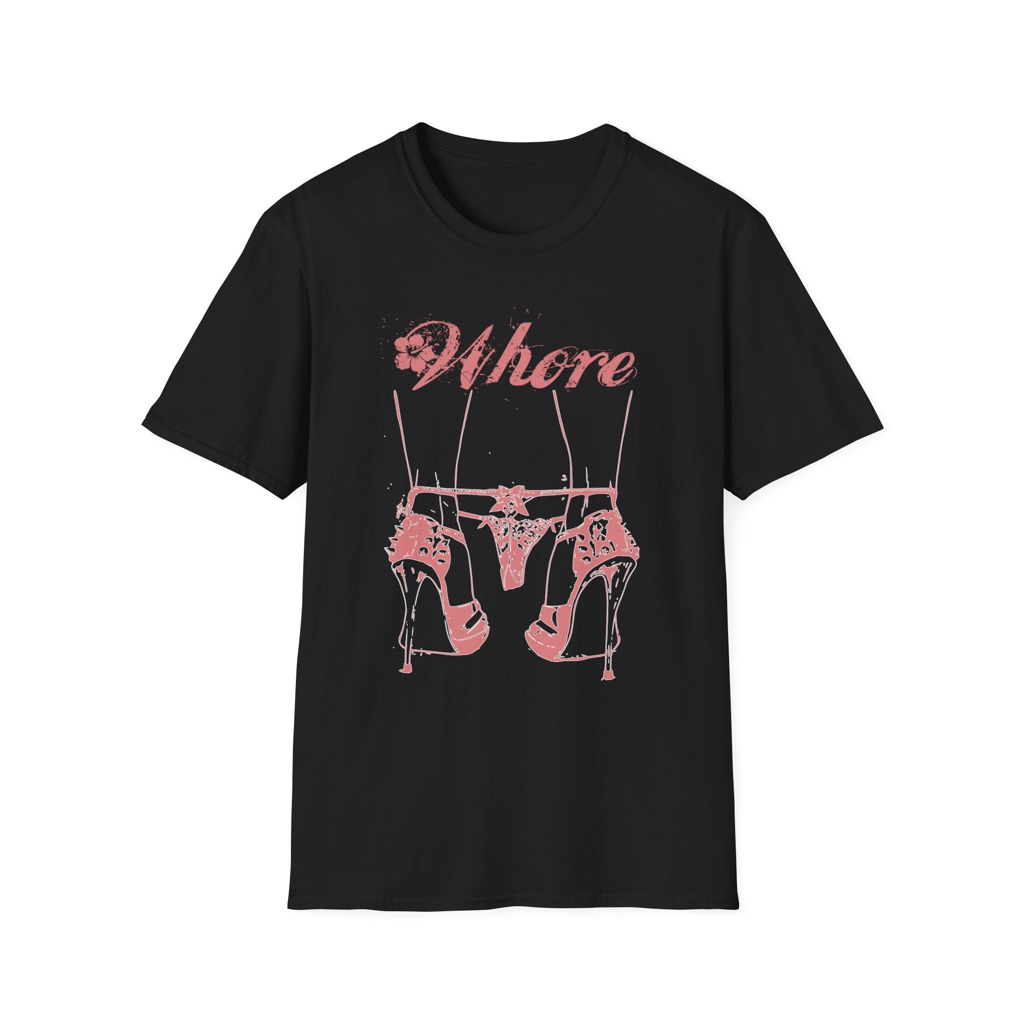 Whore - Adult - XXX - X Rated - T Shirt (Crew)