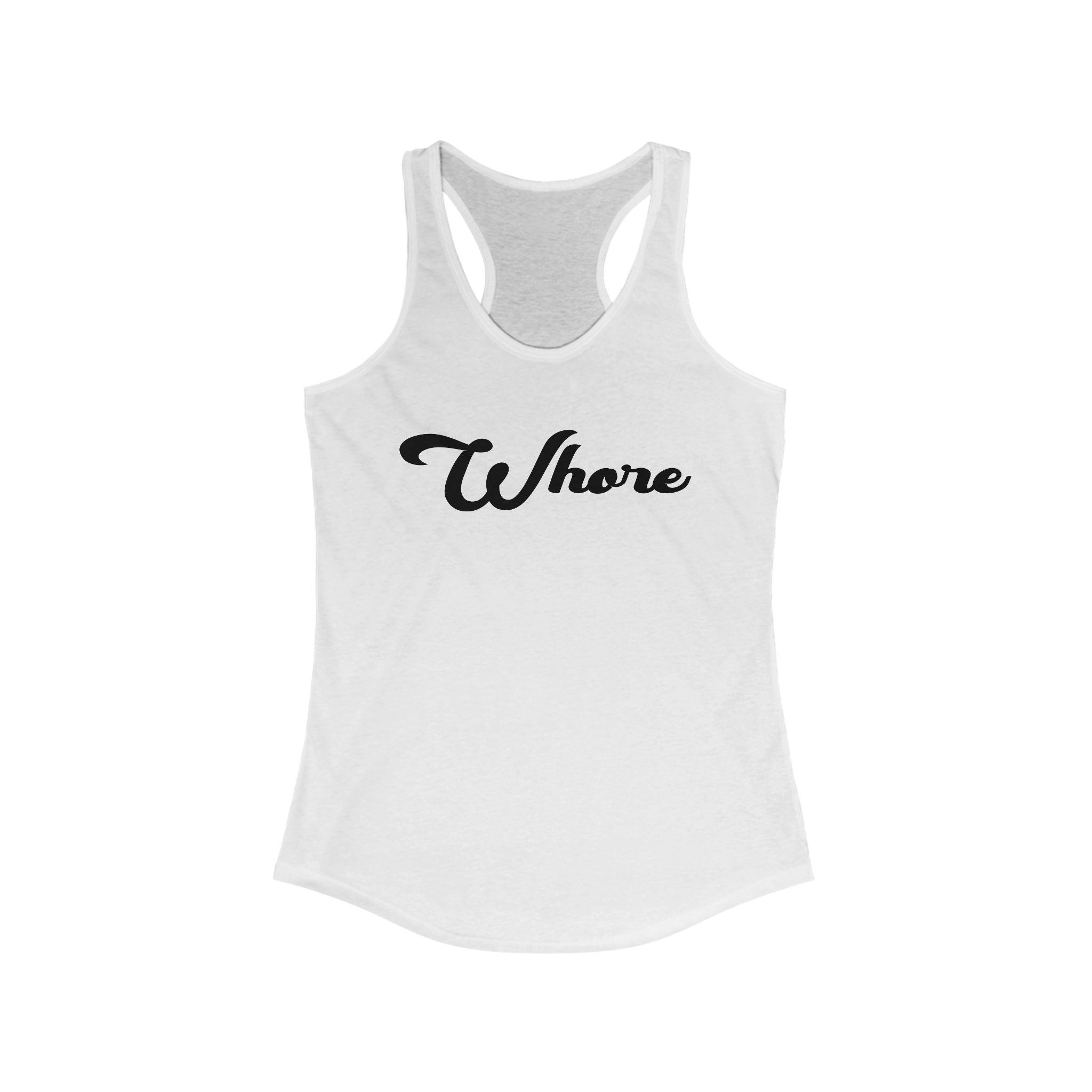 Whore - T shirt - Adult - XXX - X Rated (Tank Top)
