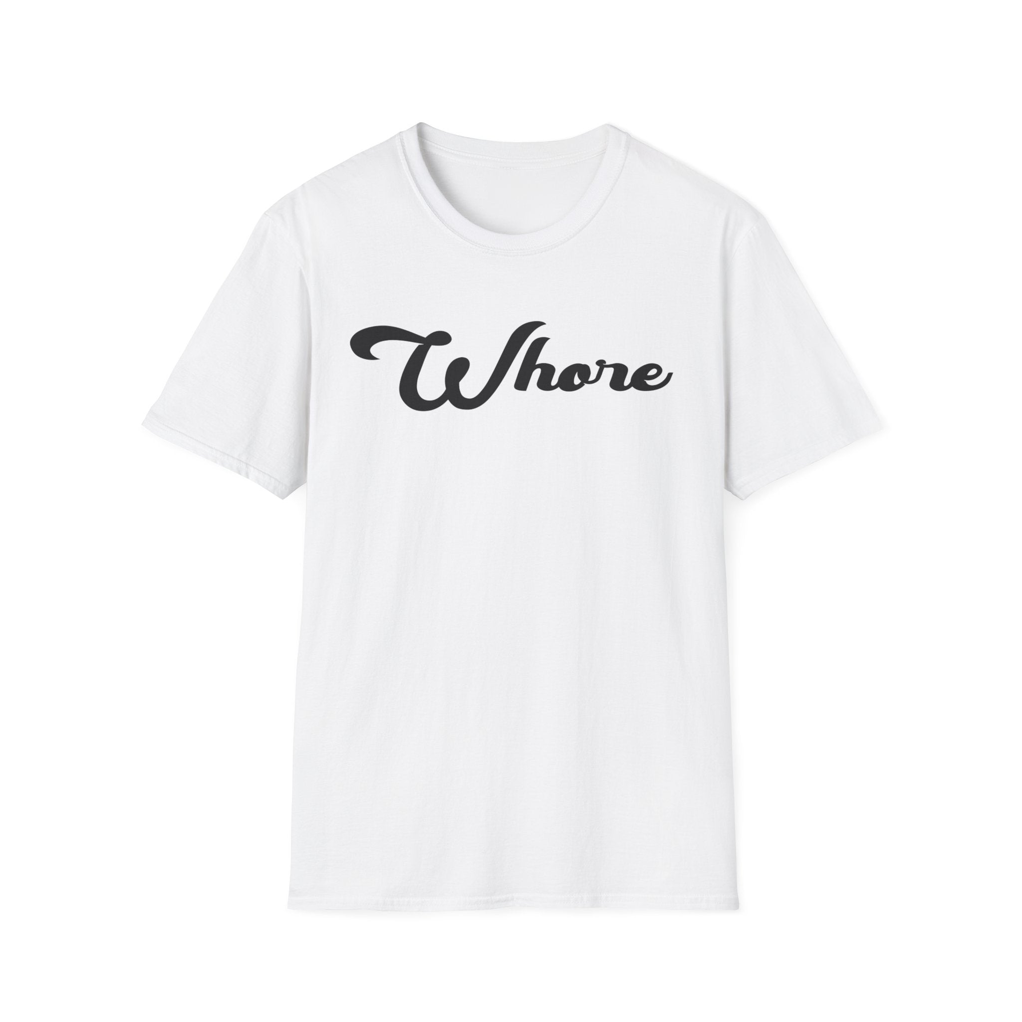 Whore - T shirt - Adult - XXX - X Rated (Crew)