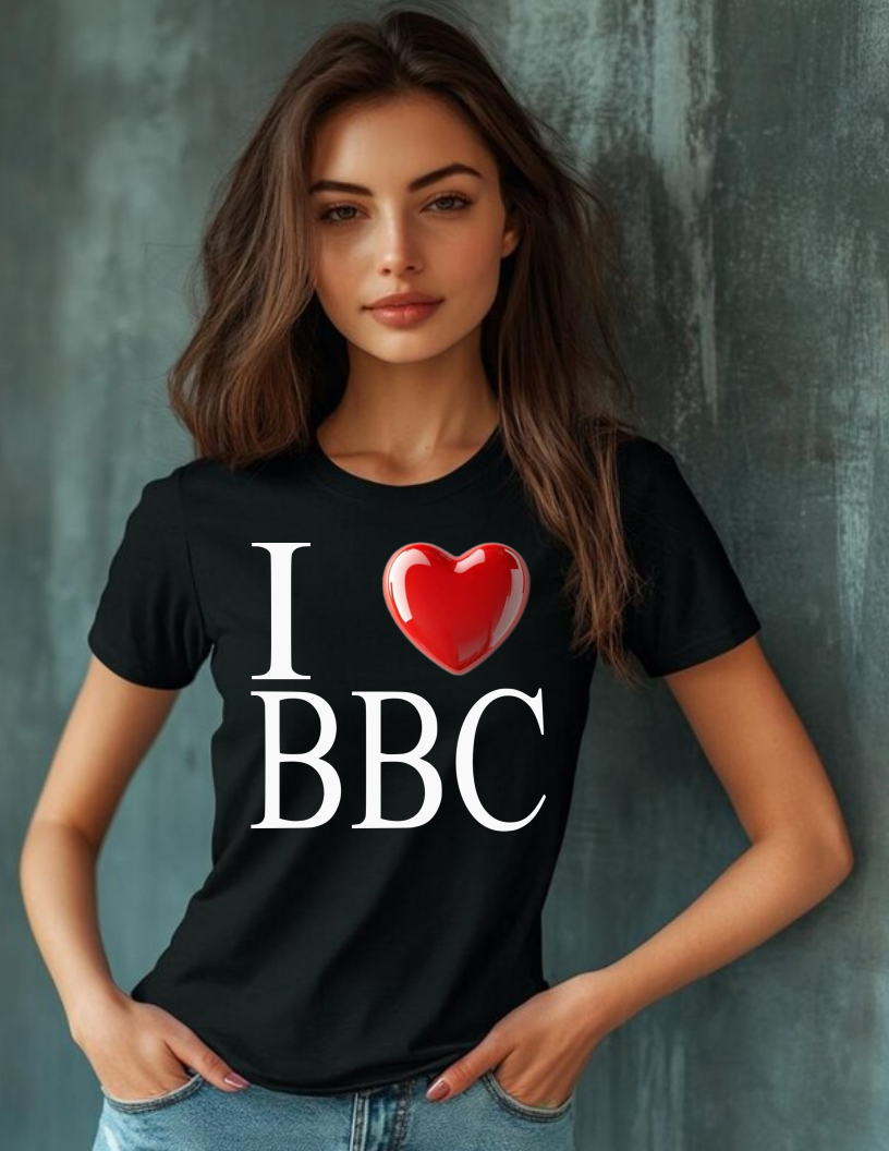 I Love BBC - Adult - T Shirt - XXX - X Rated (Crew)