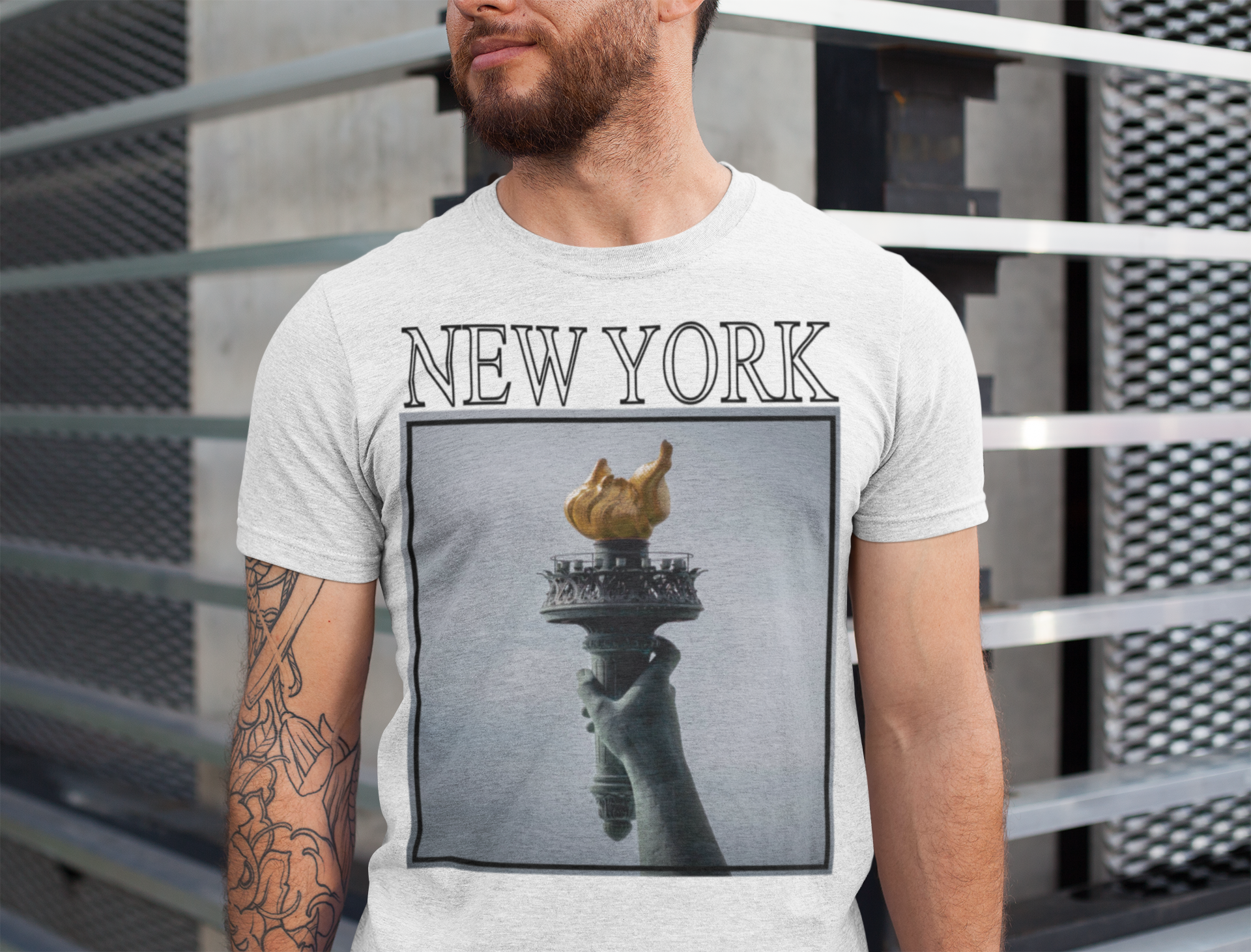 New York T - Shirt Statue Of Liberty