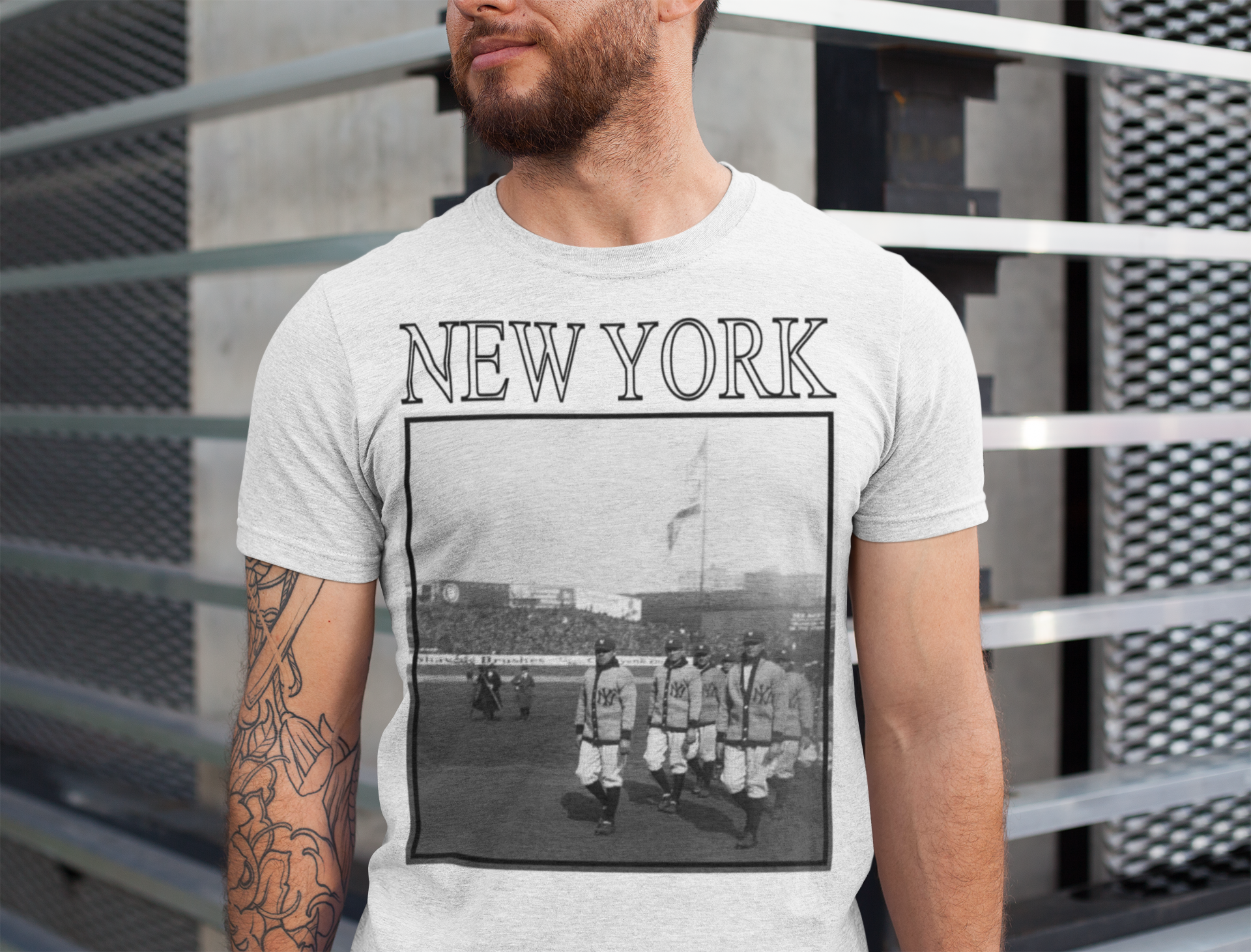 New York T Shirt Babe Ruth