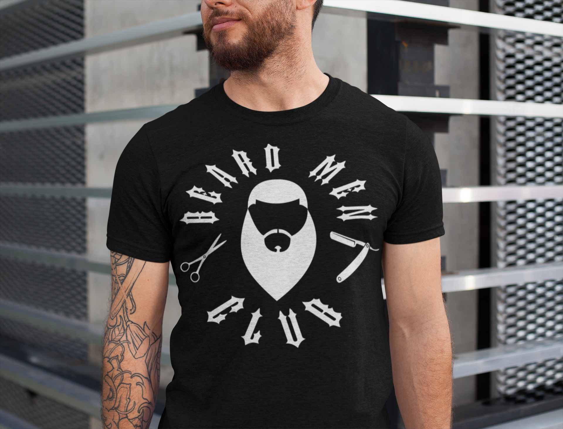 Beard Men Club - T Shirt
